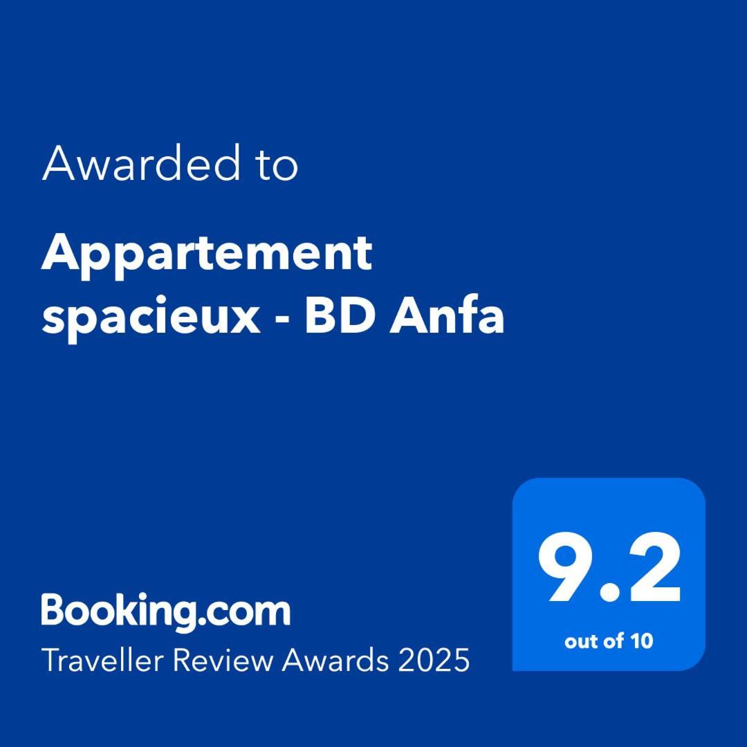 Appartement Spacieux - Bd Anfa Casablanca Luaran gambar